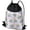 White, variant on , Cute Poop Pattern Drawstring Backpack Sports Bag Sackpack 17" x 13", Perfect for Gym, Yoga or Practice