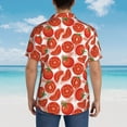 thumbnail image 6 of Fotbe Tomatoes Hawaiian Shirt for Men Unisex Summer Beach Casual Short Sleeve Cotton Linen Button Down Shirts-3X-Large, 6 of 9