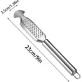 thumbnail image 7 of 2-In-1 Stainless Steel Fish Scaler + Ginger Grater, Multifunction Fish Scale Remover With Hanging Handle, Kitchen Fish Scales Scraping Tool For Home And Restaurant, 7 of 7