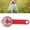 Red, variant on M Buder LED Dog Light Pendant USB Rechargeable IPX7 Waterproof 3 Light Modes Collar Safety Light, Red (1.5 inches / 3.8 cm)