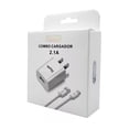 thumbnail image 1 of Combo Cargador y Cable Lightning Buytiti Cargador 2.1 A, 1 of 3