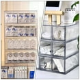 thumbnail image 3 of Estbridge Boîte de Rangement en Acrylique Tiroirs Transparents Commode Bureau Transparent, 3 of 8