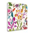 thumbnail image 2 of Tangletown Fine Art Pink Garden Square III White by Wild Apple Portfolio Poster Frame - 30 x 30 x 1.5 in., 2 of 3