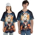thumbnail image 4 of Happy Halloween Vampire Siamese BOO with Pumpkins Fun and Spooky All Over Print 3D Baseball Shirt Cat Lover Kitten Owner Gifts Softball Sport - 00018, 4 of 6