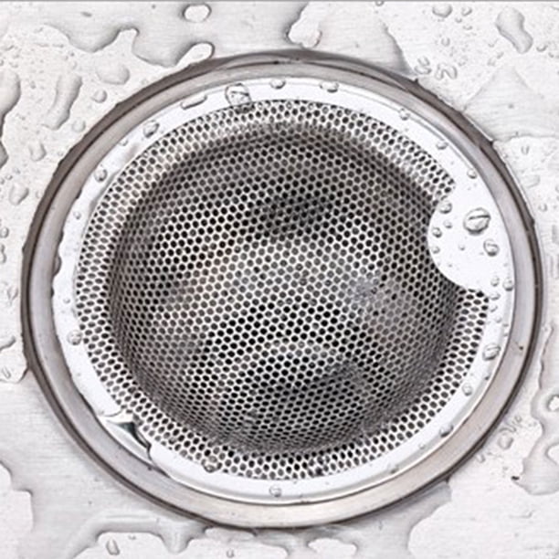 Cesta De Drenaje Colector de pelo para bañera de acero inoxidable, filtro de tapón de desecho, colador para fregadero (L) Likrtyny Para estrenar