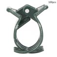 thumbnail image 1 of 100Pcs Garden Plant Clip Plastic Plants Support Fixing Clips Clamp for Orchid Flower Stems, 1 of 8