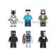 thumbnail image 1 of Herobrine Ghast Wither Steve With My World Figuras de acción Modelo Building Blocks Ladrillos Set Regalos Juguetes para niños / B set / kaili Sencillez, 1 of 2