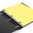 thumbnail image 5 of Plastic 3 Hole Punch Folders with 2 Pockets, 3 Hole Punched Folders with Pockets, Plastic Pocket Folders with Business Card Slot for 3 Ring Binder, Fits Letter Size Sheets Paper,1Pc(Green,11.4x9.4"), 5 of 8