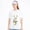 White-121, variant on Men's Cotton T-Shirt, Prism Dark Rider Sci Fi Graphic Crew Neck Short Sleeve Tee for Casual Wear
