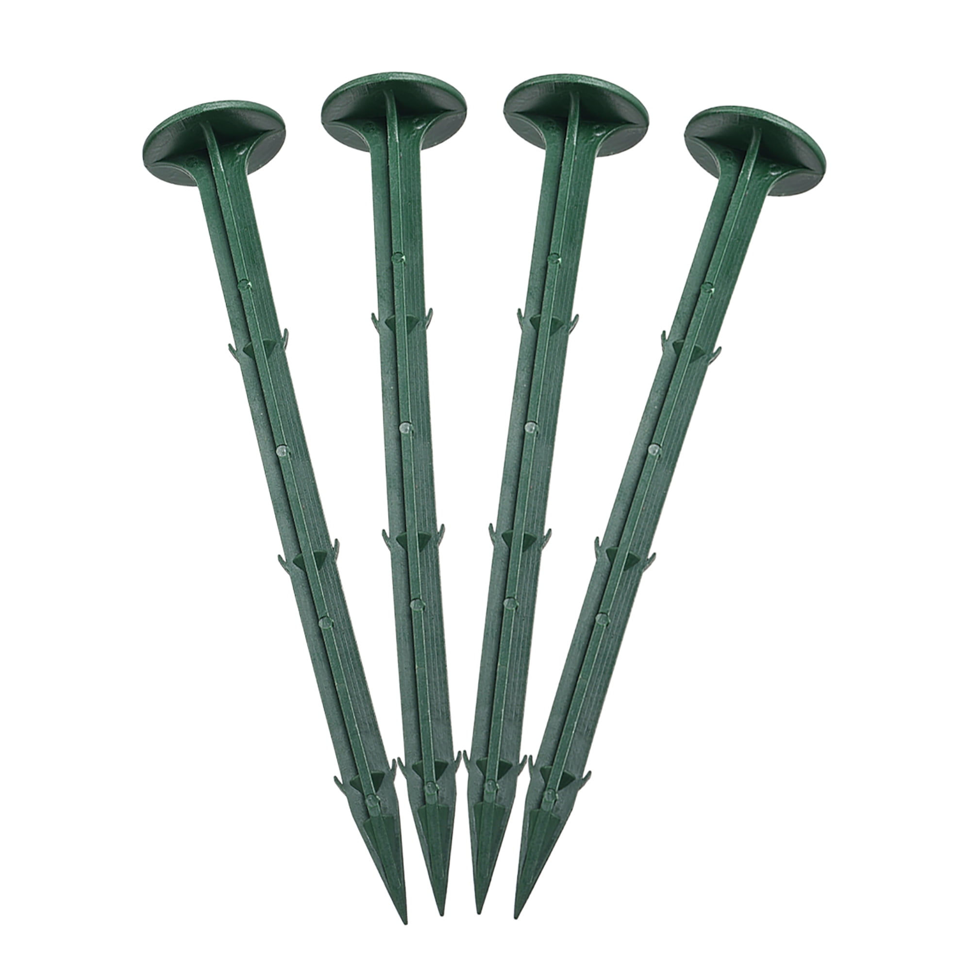 Plastic Garden Stakes Anchors Landscape Ground Nail 200mm 7.9inch