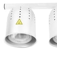 thumbnail image 2 of Avantco Commercial Portable W62 Heat Lamp Food Warmer 2-Bulb Free-Standing, 2 of 3