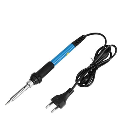 

60W Electric Soldering Iron Adjustable Temp Hand Tool Kit with Switch Button 220V EU Plug