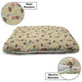 thumbnail image 3 of Acorn Pet Bed, Symmetrical Nature Flora Composition with Soft Pastel Colors of Oak Acorns Print, Chew Resistant Pad for Dogs and Cats Cushion with Removable Cover, 24" x 39", Multicolor, by Ambesonne, 3 of 4