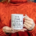 thumbnail image 3 of Best Friend Mug, Friend Coffee Cup, Friendship Mugs for Women Friends, Bestie BFF Gifts, It''s the Friends We Meet Along the Way That Help Us Appreciate the Journey Ceramic Coffee Tea Mug 11 oz, 3 of 6