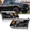 Black Housing, variant on MOSTPLUS Black Headlights Assembly LED DRL Halogen for 2009-2018 Dodge Ram 1500 2500 3500