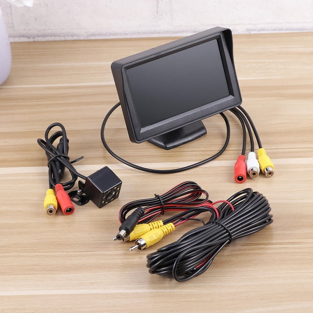 OUNONA 1 Set 4.3 Inch Lcd Monitor for Car Rear View Camera with 4.5 x 3 x 0.3in Dimensions