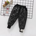 thumbnail image 1 of Pantalones de invierno para niños y niñas, pantalón cálido de acolchado grueso de algodón, pantalones de esquí impermeables, ropa para niños, 1 of 4