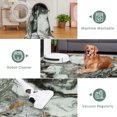 thumbnail image 7 of 10'x13' Boho Vintage Area Rug – Soft Modern Abstract Design, Machine Washable Non-Slip Carpet for Living Room, Farmhouse, Kids Room & Dining Room Dark Green, 7 of 7