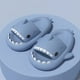 thumbnail image 3 of Zapatillas de verano para adultos con diseño de tiburón para hombre y mujer, zapatos de playa para interiores, zapatos de EVA con dibujos animados, zapatos planos para baño, sandalias antideslizantes, 3 of 5