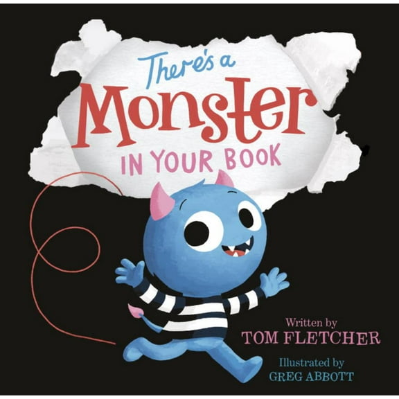 There's a Monster in Your Book: A Funny Monster Book for Kids and Toddlers (Hardcover)