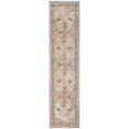 thumbnail image 2 of SAFAVIEH Aria Maris Traditional Runner Rug, Beige/Orange, 2' x 8', 2 of 6