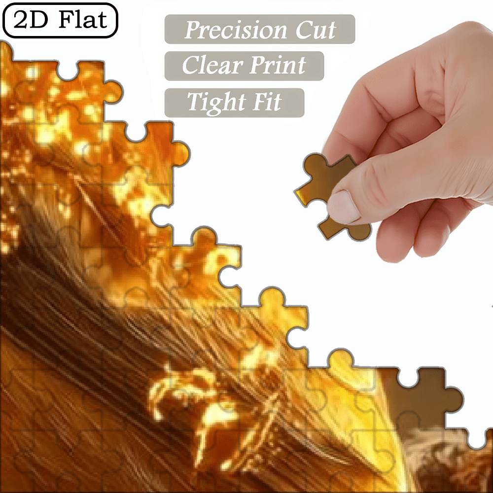 A 1000pcs Adult Puzzle Featuring Character and Landscape Themes, High Difficulty Level, Suitable for Adults, Family Entertainment.29.4*19.6 in