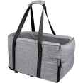 thumbnail image 3 of Toyandona Dark Grey Console Dog Seat with Handles for Comfortable Pet Travel and Quick Removal, 3 of 8