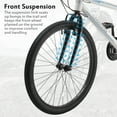 thumbnail image 4 of UBesGoo 24in Women Mountain Bike, 21 Speed  V Brakes, Blue White, 4 of 11