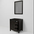 thumbnail image 6 of Lexora Home Marsyas 30" Single Vanity with Mirror in Brown, 6 of 9
