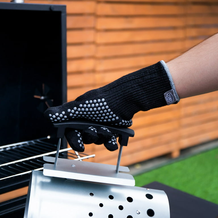 Silicone BBQ and Smoker Gloves Heat Resistant Non-Slip Grip 21st Century  B56A2 42077560209