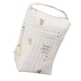 thumbnail image 1 of Bolsa para Pañales, Acolchado, Patrón Bordado, Cochecito de Bebé, Bolsa Con Cremallera Con Flexible, Adecuado Para Biberón, Toallitas, Chupete, 1 of 7