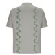 thumbnail image 4 of Blusa y camisa de manga corta con cuello vuelto Camisa casual para hombre Camisa de bolos vintage de manga corta Camisas de verano de playa cubana Camisa con botones Blusa para hombre Poliéster, 4 of 5