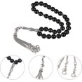 thumbnail image 2 of Muslim Prayer Beads Tasbih Zikr Beads Tasbih 33 Prayer Beads Islam Prayer Rosary Beads Islamic Religion Eid Ramadan Gift, 2 of 5