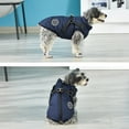 thumbnail image 5 of SILVERCELL Dogs Waterproof Warm Coat Vests Adjustable Reflective Rainproof Jacket Pet Dog's Padded Vest Clothes with Built in Harness Windproof Zipper Snow Coats Snowsuit for Small Medium Large Dogs, 5 of 9