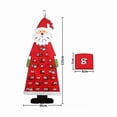thumbnail image 2 of Christmas Felt Advent Calendar,Hanging Felt Advent Calendar,Hanging Christmas Felt Tree, 2 of 5