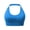 🔥 Blue, variant on Adjustable Strap Halter-Style Hanging-Neck Sports Bra Solid Color Removable Pads Adjustable Straps Breathable Hollow Back Beautiful-Back Design Anti-Slip Quick-Dry Fabric For Yoga Running Gym
