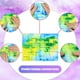 thumbnail image 3 of Juguete de tela sensorial para aliviar el estrés Youyole Fidget Marble Maze, 3 of 7
