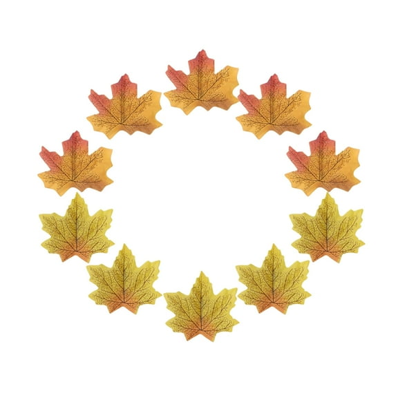 Ywmsfl 10PCS Thanksgiving Leaf Hairclip Festival Theme Barrette for Holiday Celebration