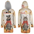 thumbnail image 3 of Happy Thanksgiving Maine Coon with Turkey Pumpkins Autumn Vibes All Over Print 3D Hooded Duffle Toggle Coat Cat Lover Kitten Owner Gifts - 12018, 3 of 6