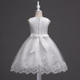 thumbnail image 5 of GYRATEDREAM Baby Toddler Kid Girls Dress Formal Gowns Pageant Birthday Lace Wedding Dress 2-10 Years, 5 of 10