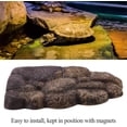 thumbnail image 3 of Plataforma de tortuga para acuario, isla flotante de resina, decoración de tortugas, 3 of 5