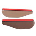thumbnail image 3 of CARTTOU 2Pcs Flexible Anti Rain Guard Shade Auto Weatherstrip for Car Rear View Mirror New, 3 of 7