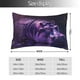 thumbnail image 2 of Balery Purple Hippo In Water Funda de Cojín Estampada, Regalos para Mujeres, Regalos de Amor para Ella, Regalos para Novia o Esposa, Funda de Almohada-20"x30", 2 of 6