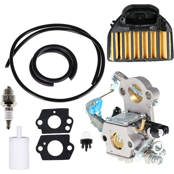 EPOTOOR 544883001 WTA-29 Carburetor Replacement for Husqvarna 455 Rancher 455E 460 461 Gas Chainsaw with Air Filter Spark Plug Fuel Line Kit