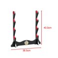 thumbnail image 2 of kurtrusly Support Horizontal pour Épée Samouraï pour Wakizashi Flûte Dojo 4 Couches, 2 of 9