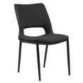 thumbnail image 1 of Set Sillas De Comedor Siena Minimalistas Modernas 2 Unidades (Negro), 1 of 2