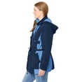 thumbnail image 3 of Woman Within Plus Size Colorblocked Taslon Anorak, 3 of 6
