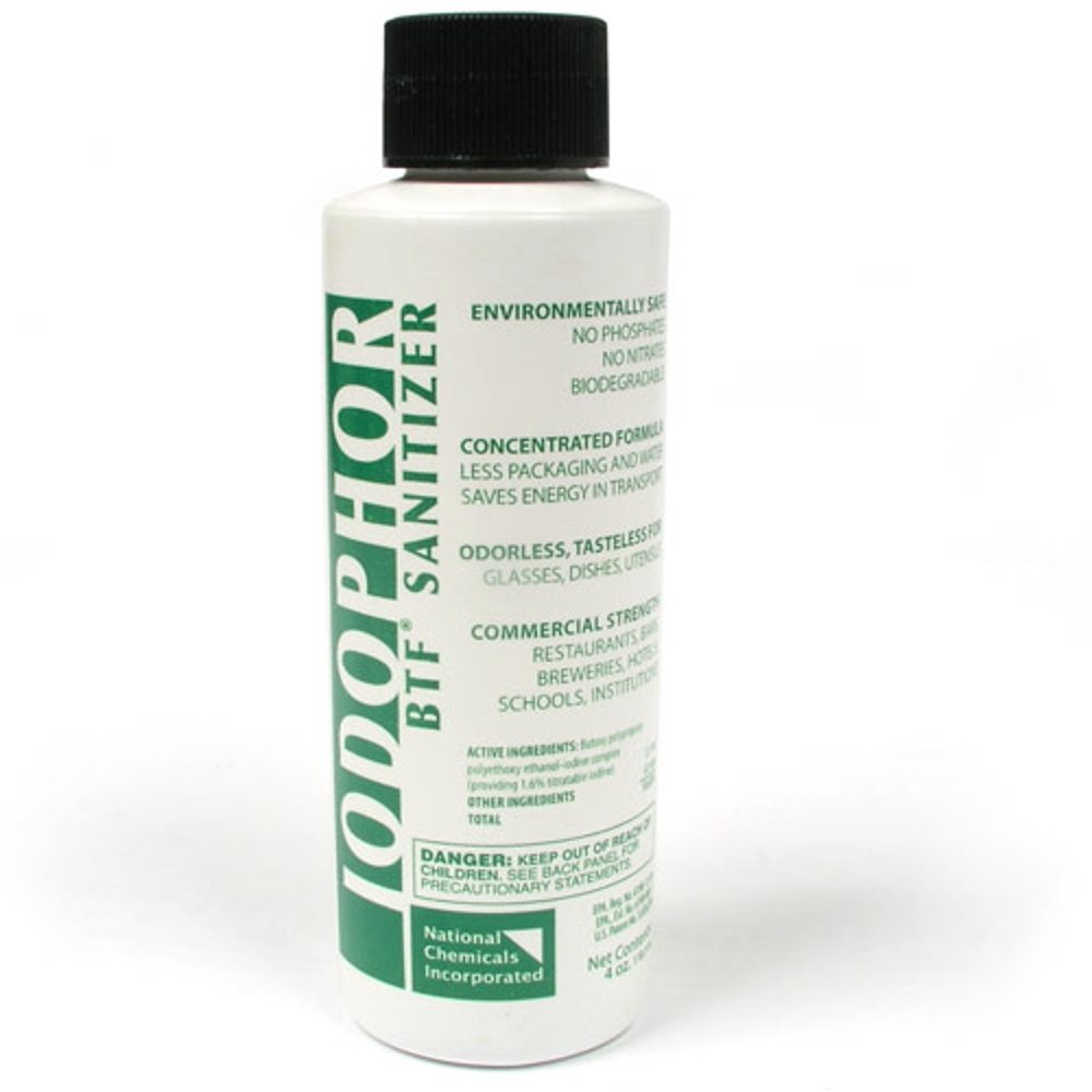BTF Iodophor Sanitizer 4 oz.