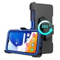 thumbnail image 5 of Aggxpf Galaxy A14 5G Case with Belt-Clip Holster, Military Grade Full Body Protection Phone Case, Heavy Duty Protective Phone Cover, Dark Blue, 5 of 5