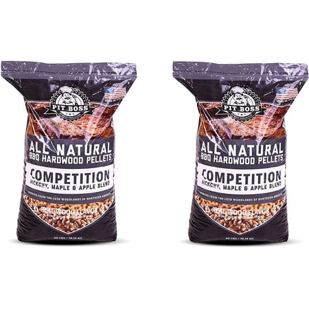 JN Pit Boss Competition Blend BBQ Pellets - 40 lb - (2-Pack)